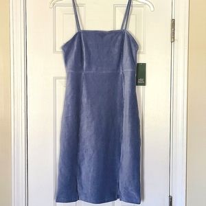 Trendy Square Neck Wild Fable Stretch Blue Mini Dress from Target with Tags!!!!